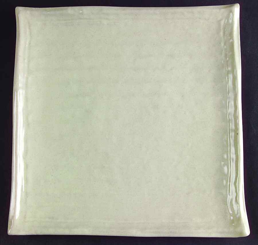 Palomino White 10" Square Serving Platter by Mikasa-1