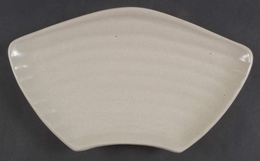 Palomino White Crescent Serving Plate by Mikasa-1
