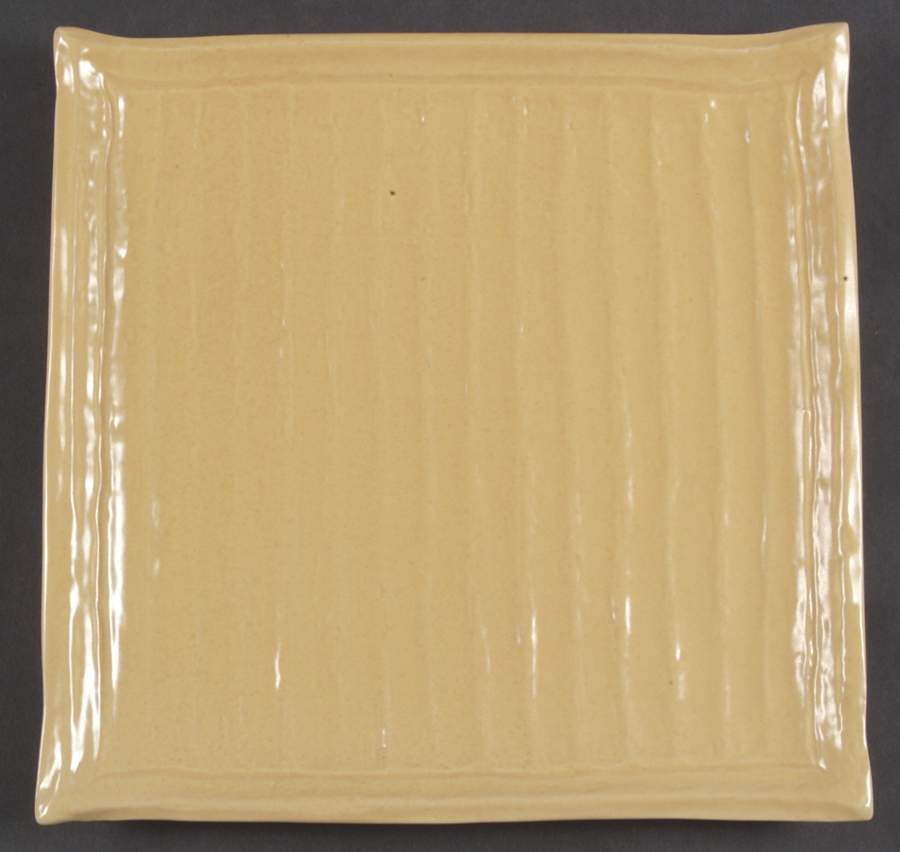 Palomino Yellow 10" Square Serving Platter by Mikasa-1