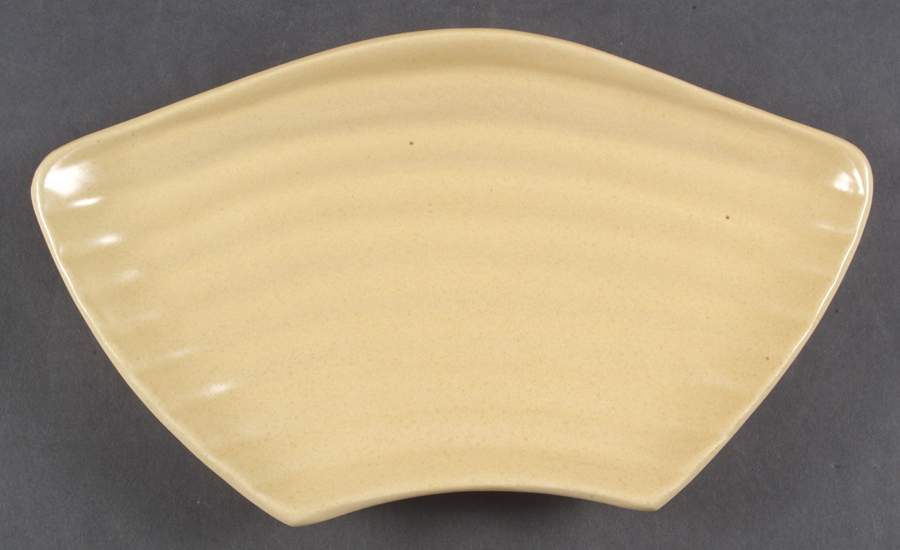 Palomino Yellow Crescent Serving Plate by Mikasa-1