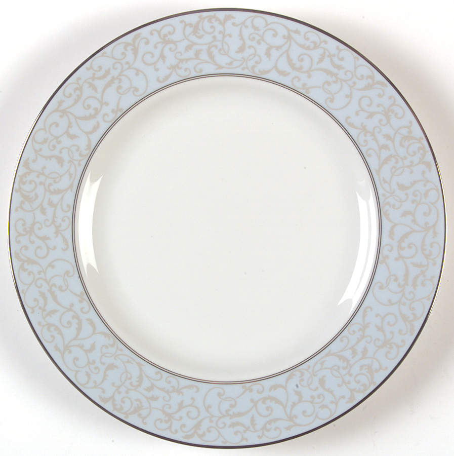 Parchment Blue Salad Plate by Mikasa-1