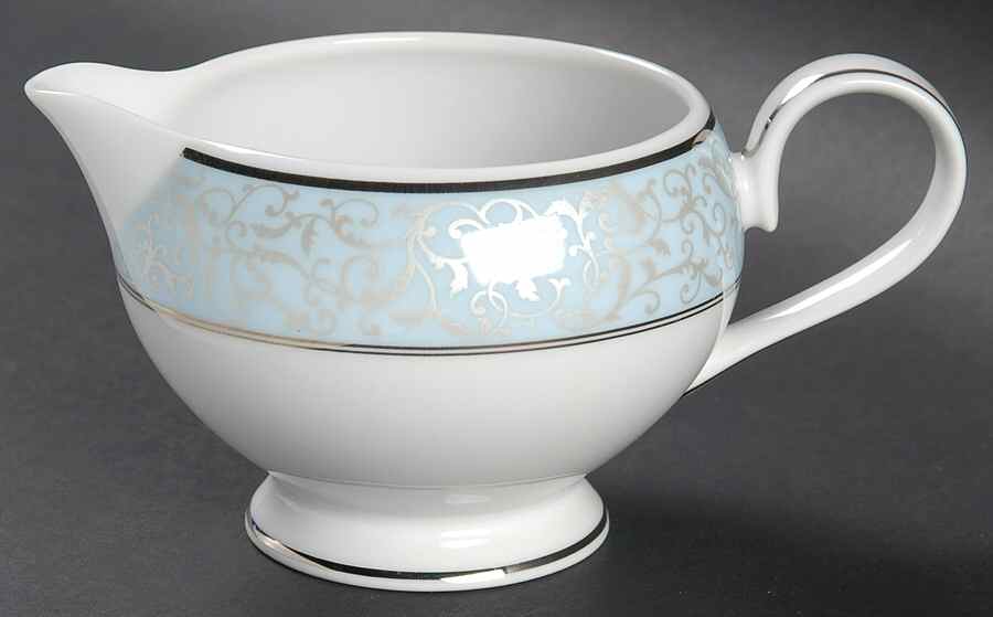 Parchment Blue Creamer by Mikasa-1