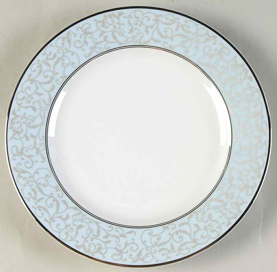 Parchment Blue Bread & Butter Plate by Mikasa-1