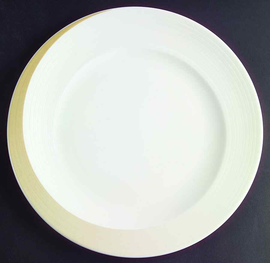 Esprit Gold Dinner Plate by Mikasa-1