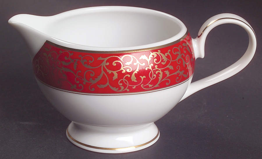 Parchment Red Creamer by Mikasa-1