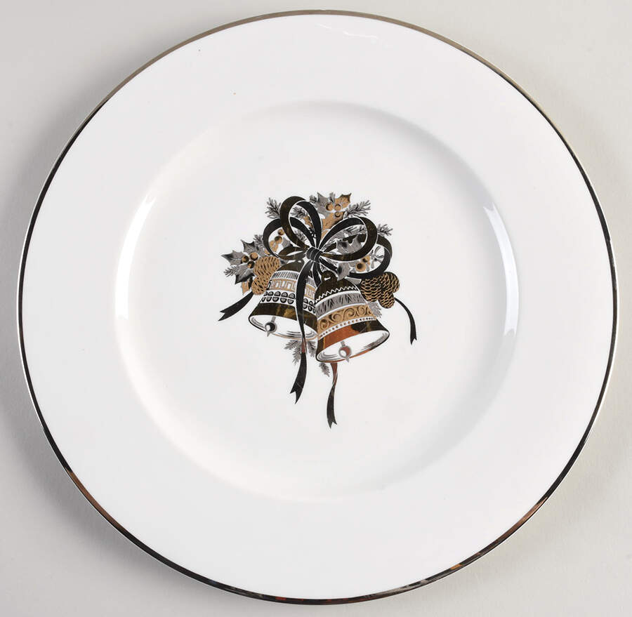 Cameo Holly Bell 12" Chop Plate (Round Platter) by Mikasa-1