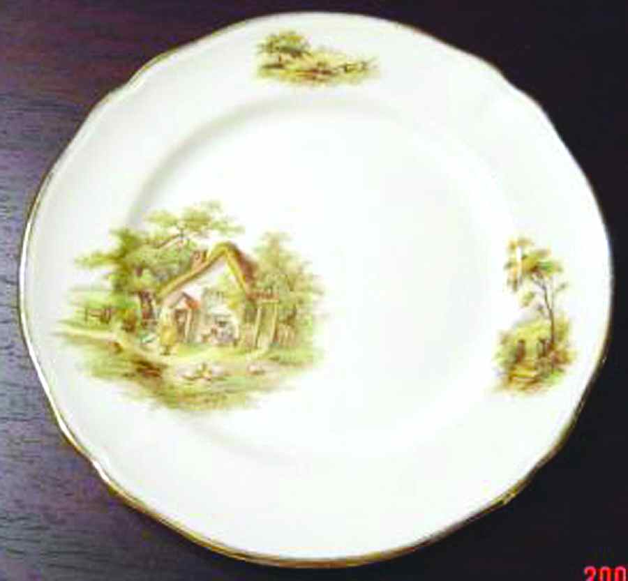 The Rest Dinner Plate by Alfred Meakin-1