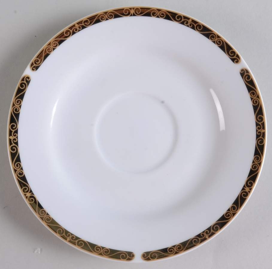 Cherubs Saucer by Montgomery Ward-1