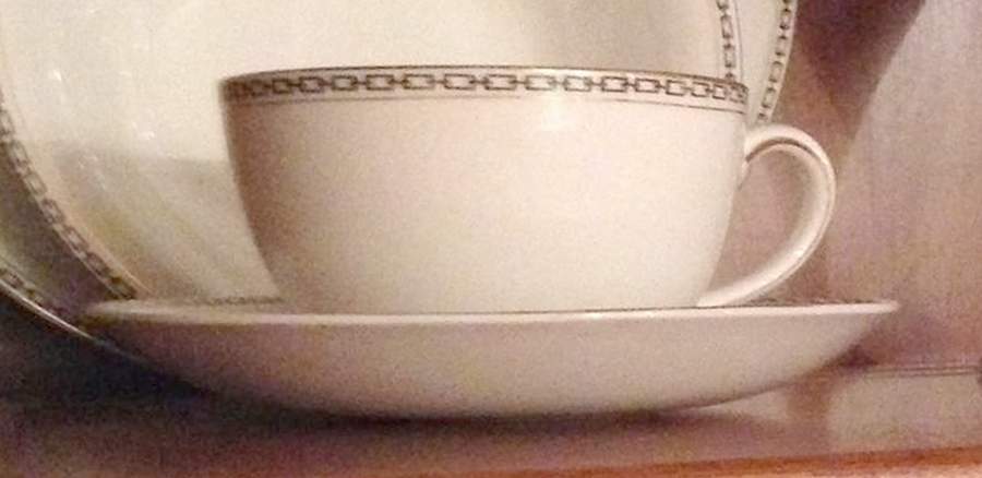 MEA194 Flat Cup & Saucer Set by Alfred Meakin-1