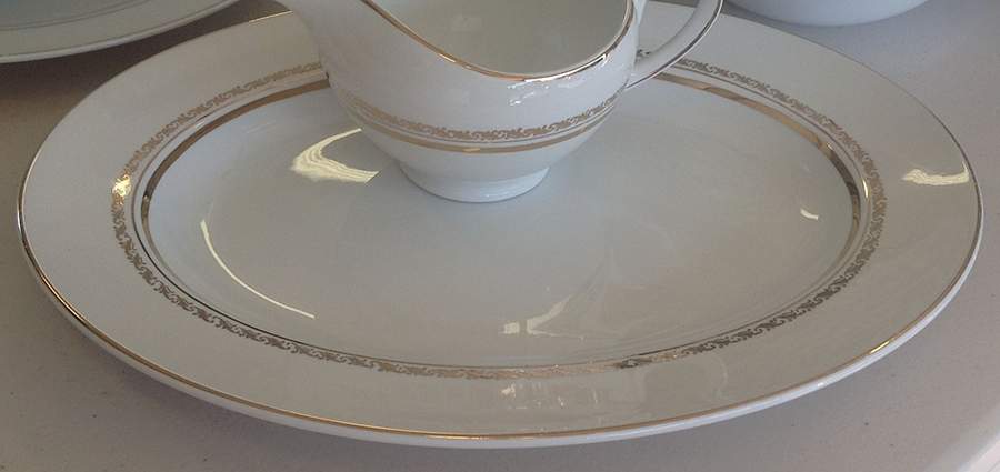 MEA198 12" Oval Serving Platter by Alfred Meakin-1