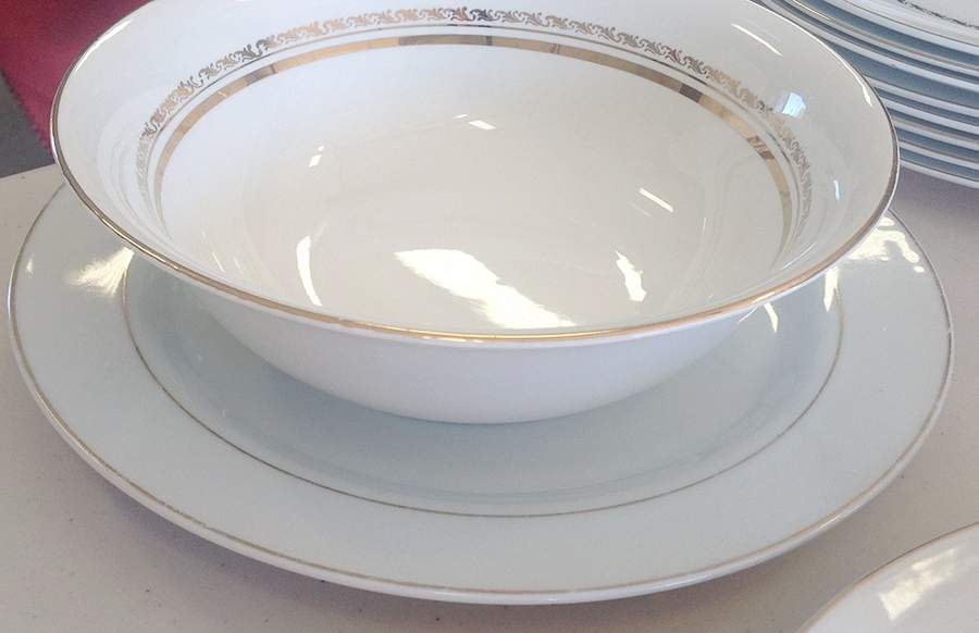 MEA198 11" Chop Plate (Round Platter) by Alfred Meakin-1