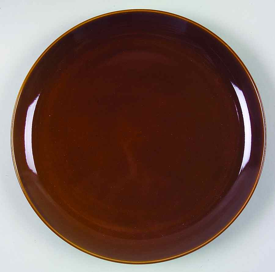 Brown Glaze Dinner Plate by Martha Stewart-1