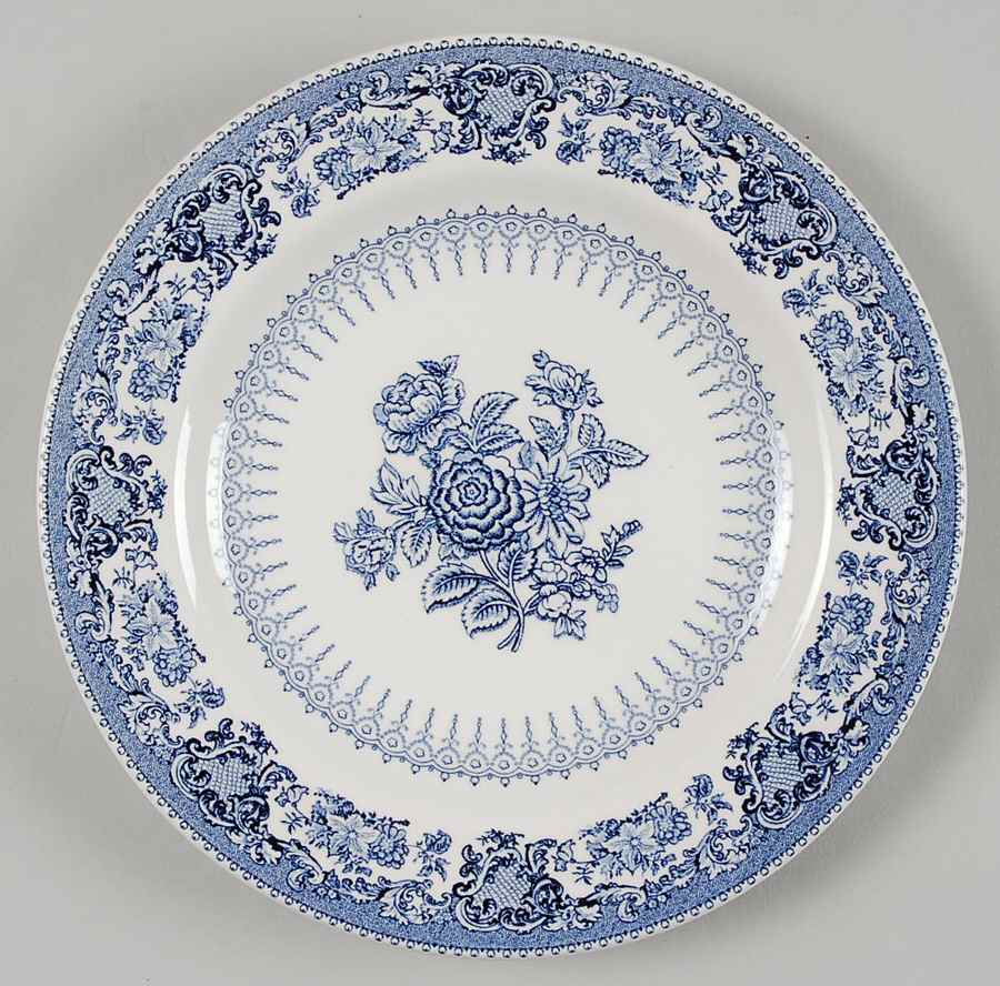 Blue Transfer Salad Plate by Martha Stewart-1