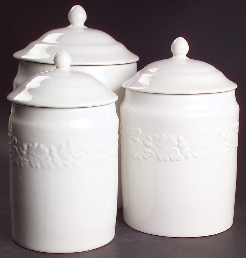 Acorn (3 Piece) Canister Set (Box Set) by Martha Stewart-1
