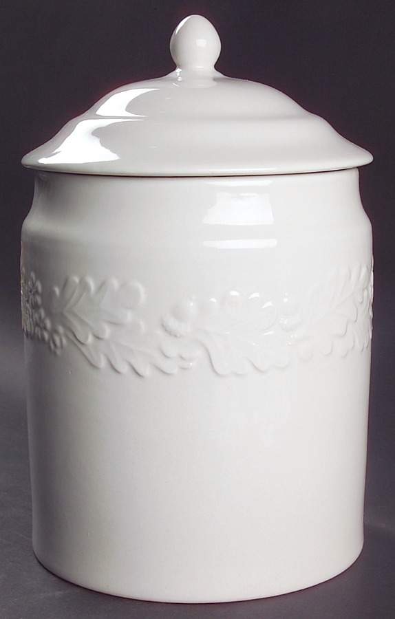 Acorn Large Canister & Lid by Martha Stewart-1