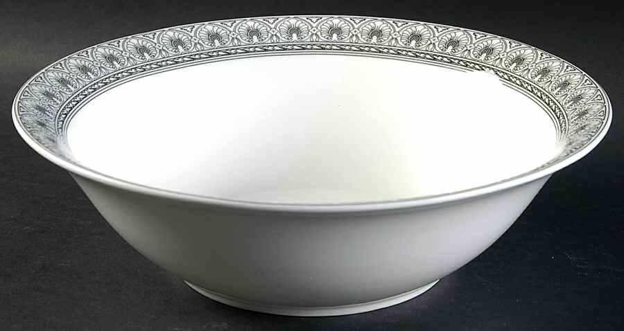 Greek Vase 9" Round Vegetable Bowl by Martha Stewart-1