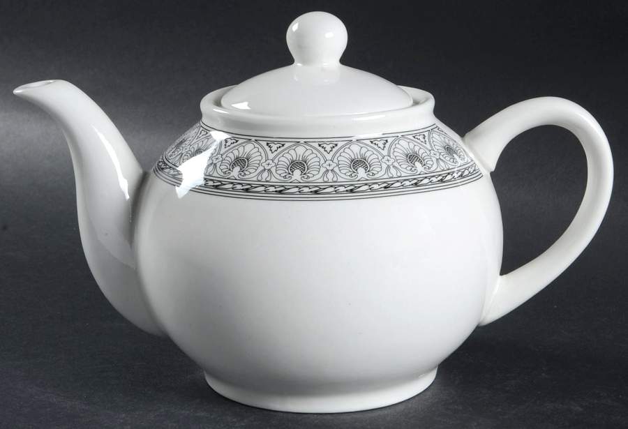 Greek Vase Teapot & Lid by Martha Stewart-1
