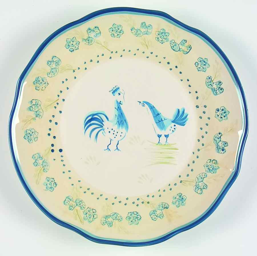Rooster Dinner Plate by Martha Stewart-1