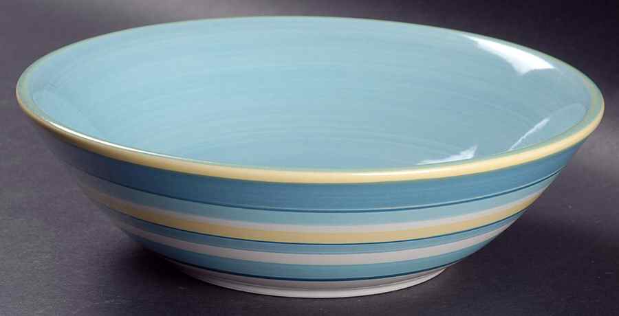 Striped Soup/Cereal Bowl by Martha Stewart-1