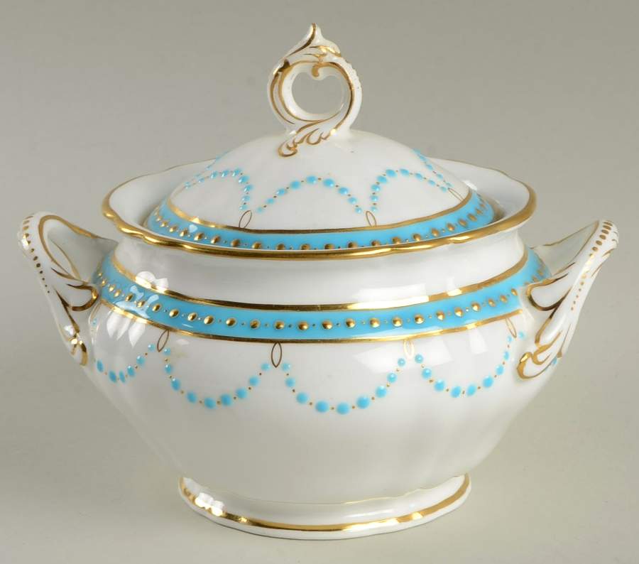A5980 Sugar Bowl & Lid by Minton-1