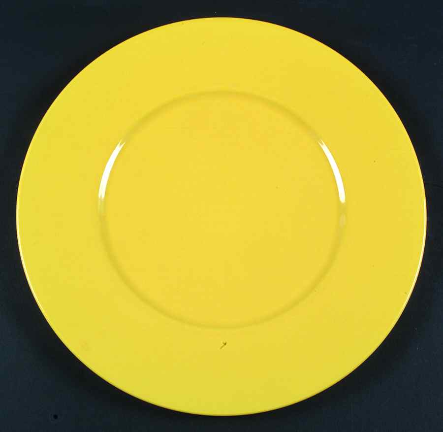 Sun Yellow Service Plate (Charger) by Mikasa-1