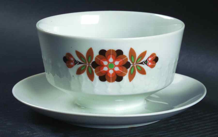 MIT173 Gravy Boat with Attached Underplate by Mitterteich-1