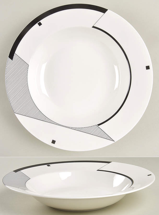 Angles (Mikasa Backstamp) Large Rim Soup Bowl by Mikasa-1