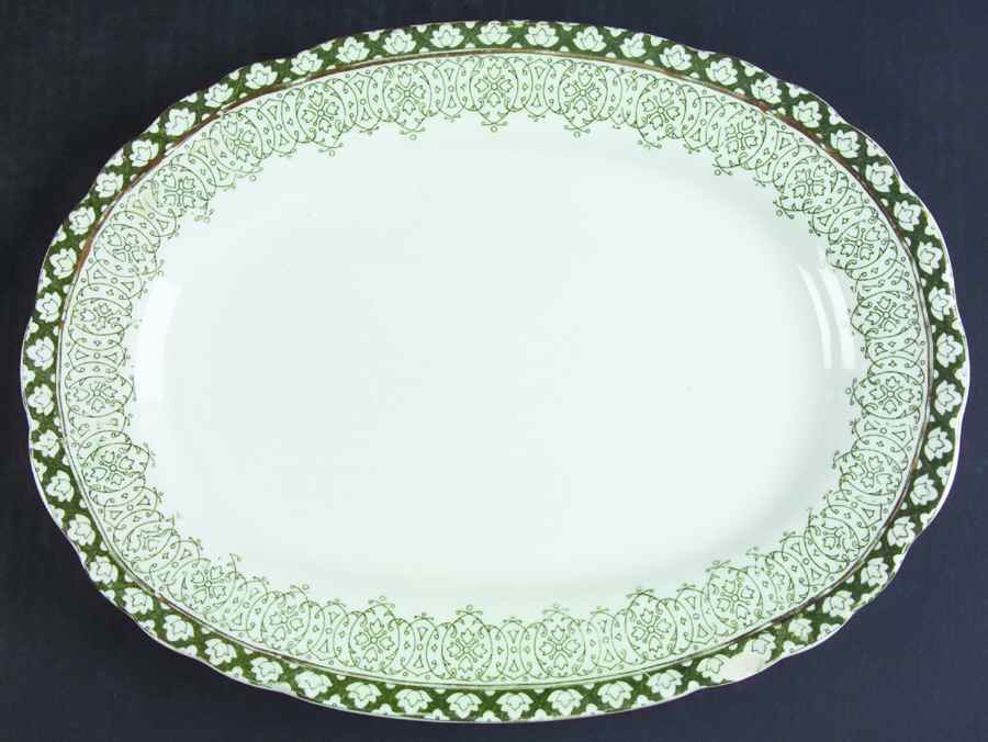 Waldorf 13" Oval Serving Platter by Mercer-1