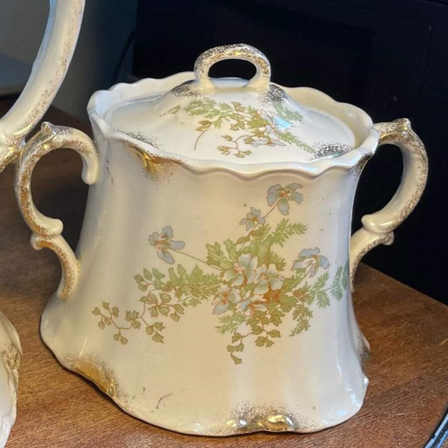 MEK191 Sugar Bowl & Lid by J & G Meakin-1