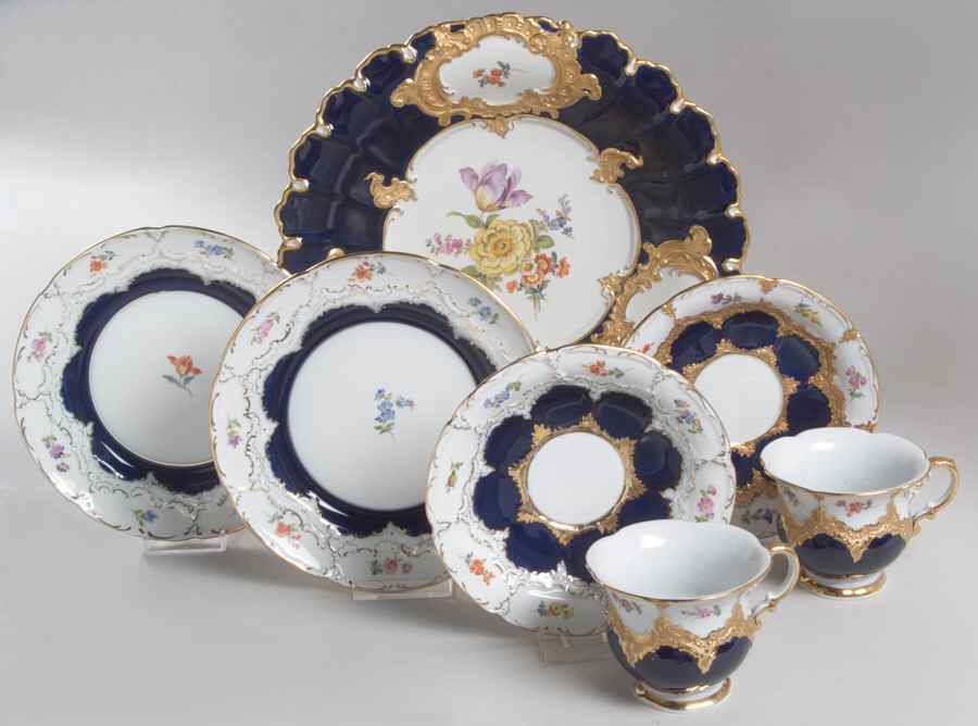 3329 Salad Plate by Meissen (Germany)-1