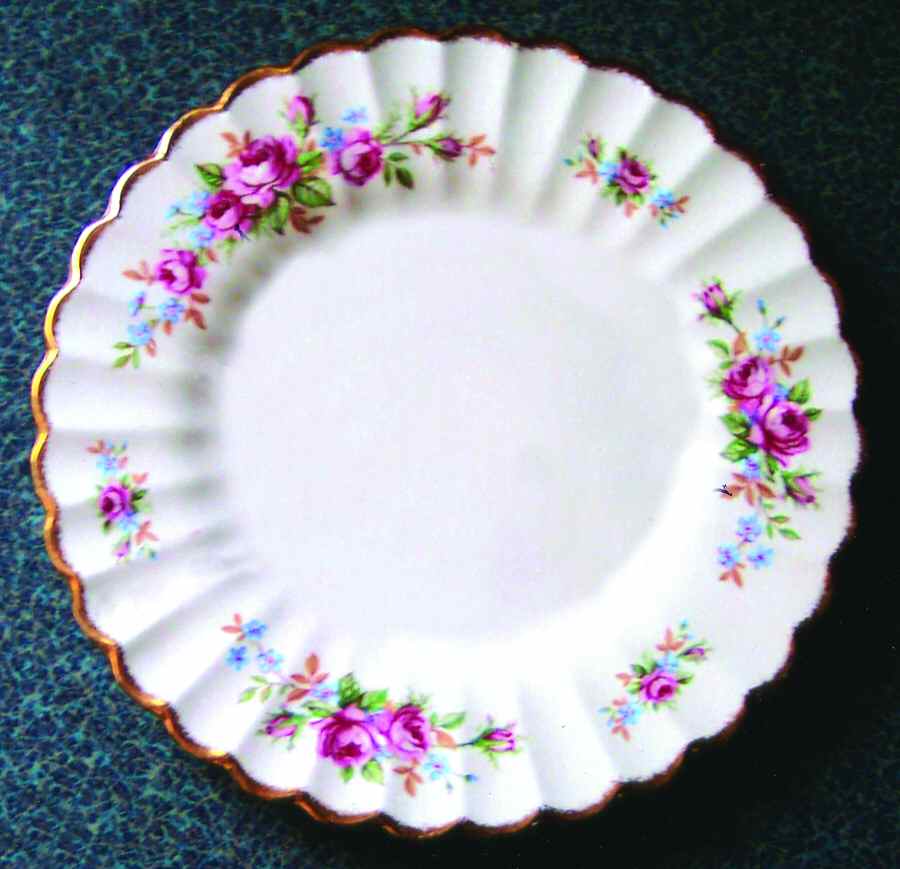 Country Garden Bread & Butter Plate by J & G Meakin-1