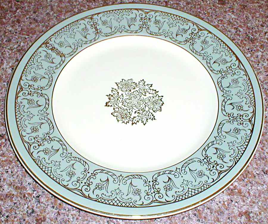 M741BU Gray Dinner Plate by Myott Staffordshire-1