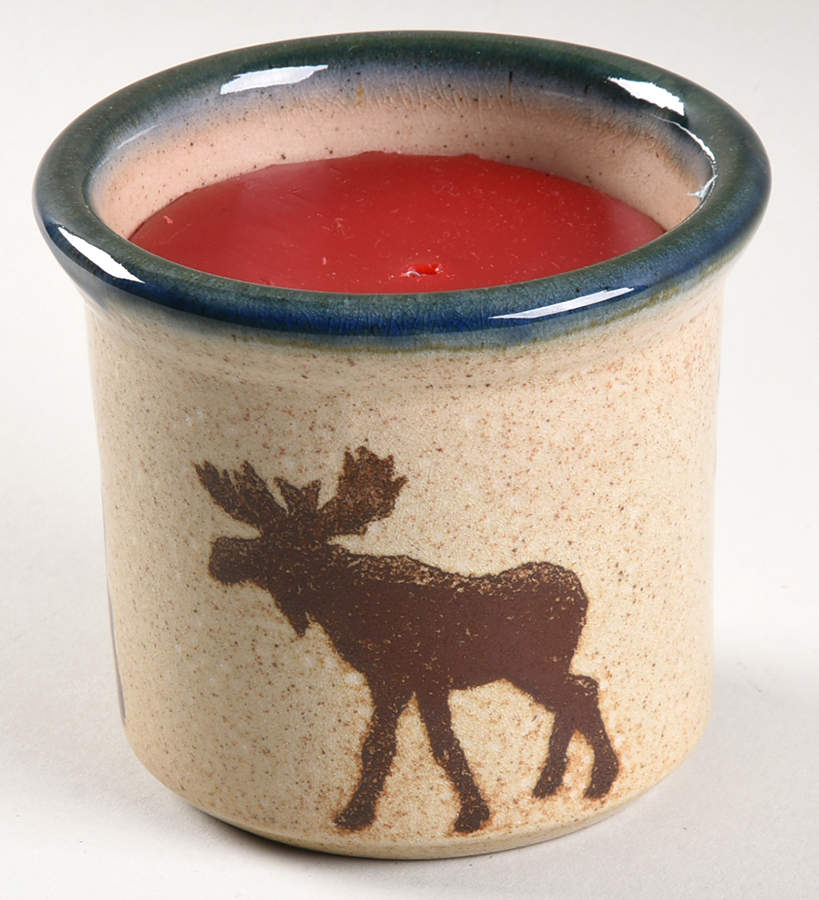 Moose 3" Cache Pot Candleholder by Monroe Salt Works-1