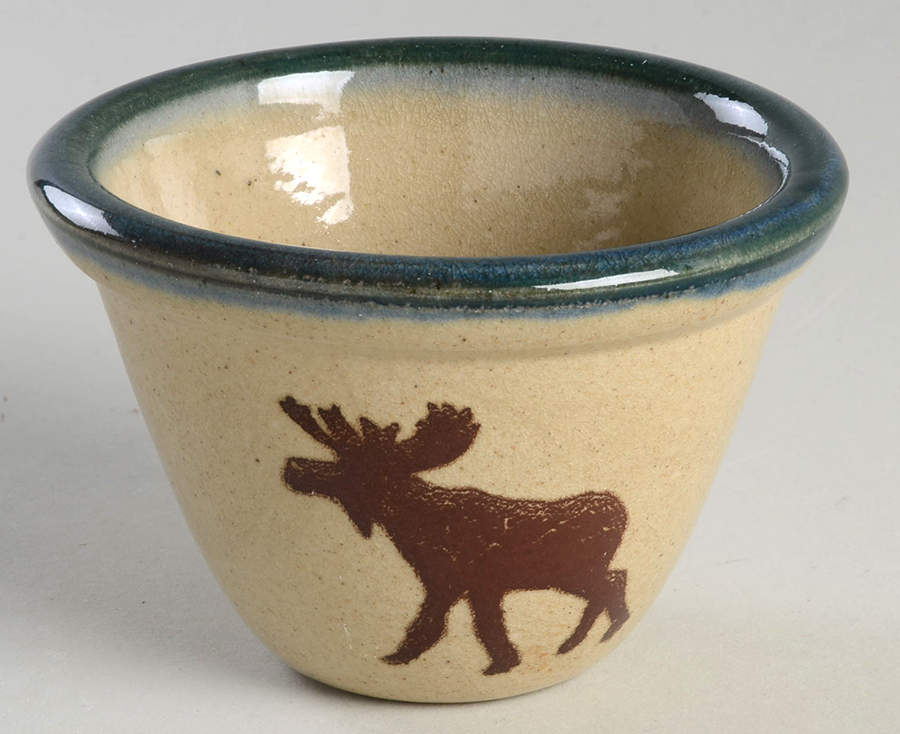 Moose Custard Cup by Monroe Salt Works-1
