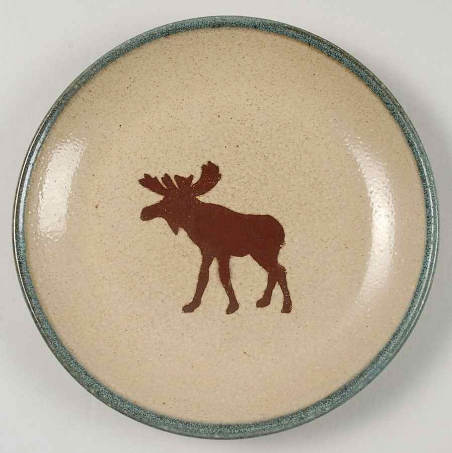 Moose Salad/Dessert Plate by Monroe Salt Works-1