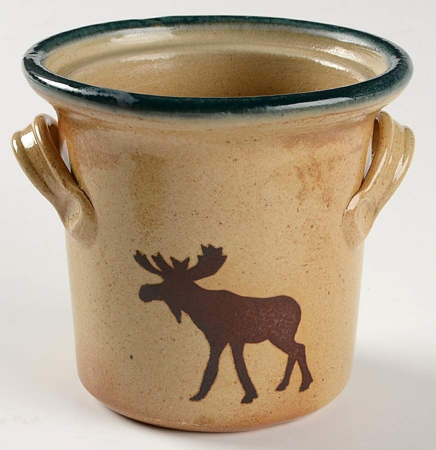 Moose Sugar Bowl No Lid by Monroe Salt Works-1