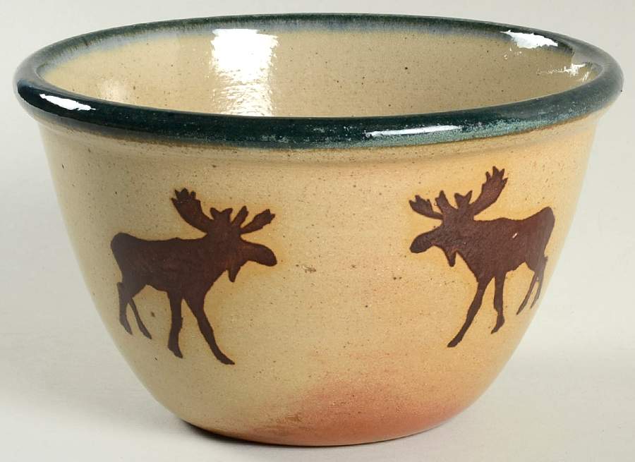 Moose 7" Mixing Bowl by Monroe Salt Works-1