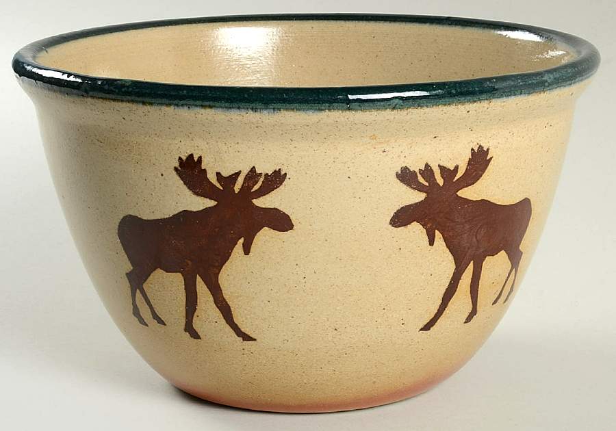 Moose 10" Mixing Bowl by Monroe Salt Works-1