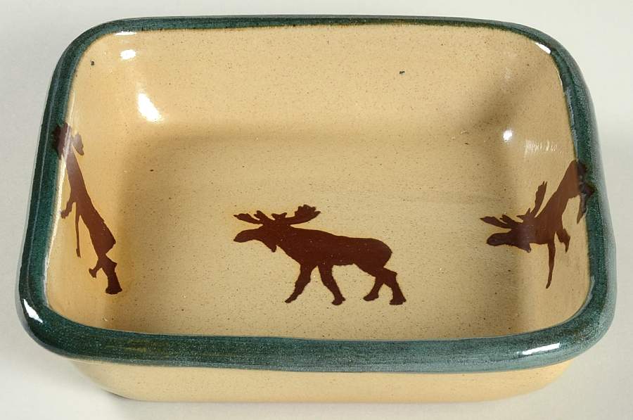Moose 9" Square Baker by Monroe Salt Works-1