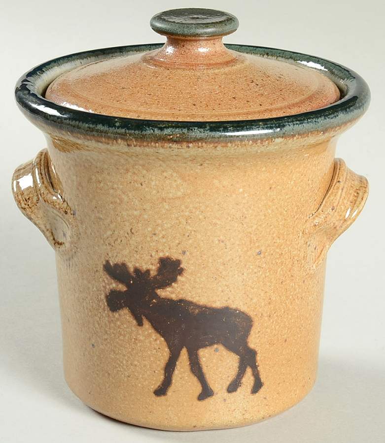 Moose Small Canister & Lid by Monroe Salt Works-1