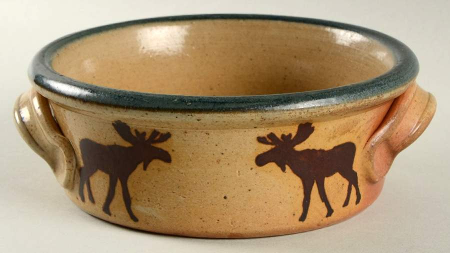 Moose Small Open Crock by Monroe Salt Works-1