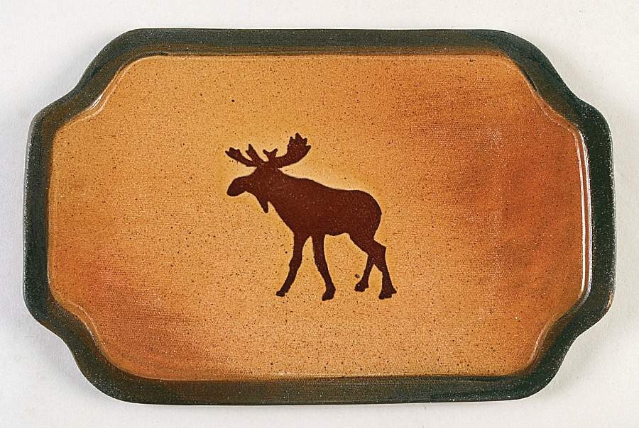 Moose Hors d'Oeuvre Tray by Monroe Salt Works-1
