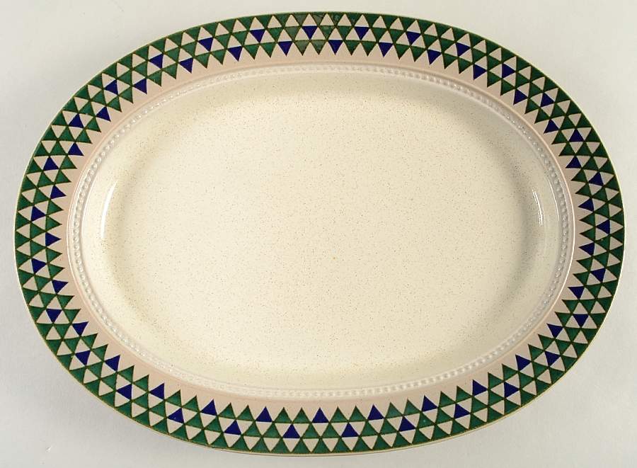 Laredo 15" Oval Serving Platter by Mikasa-1