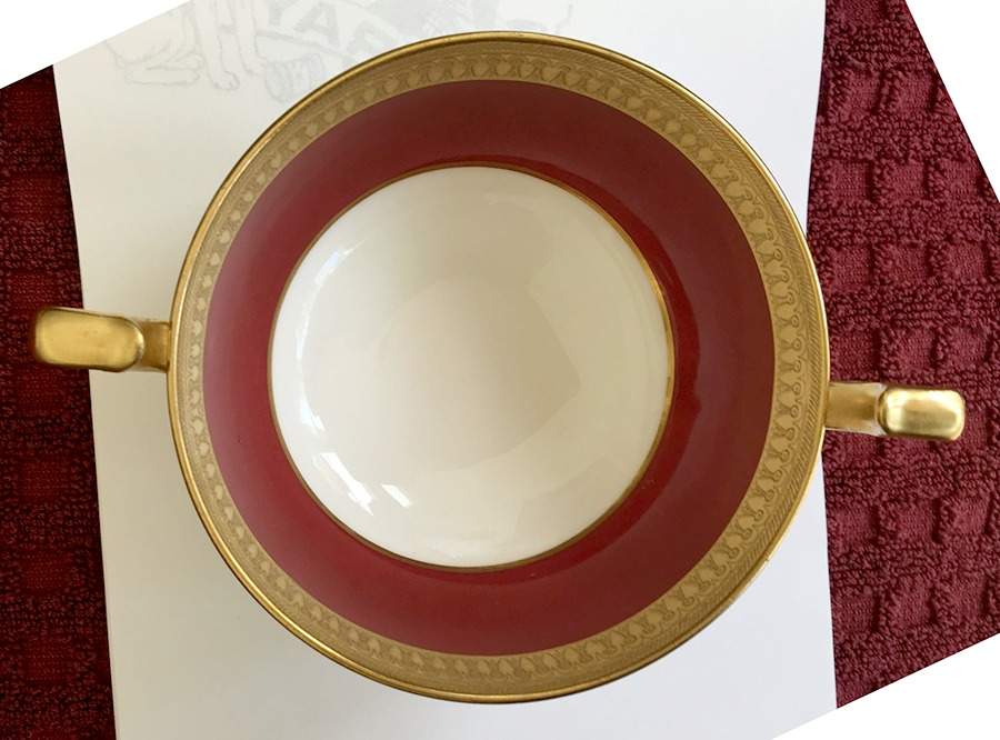 G6262S Flat Cream Soup Bowl by Minton-1