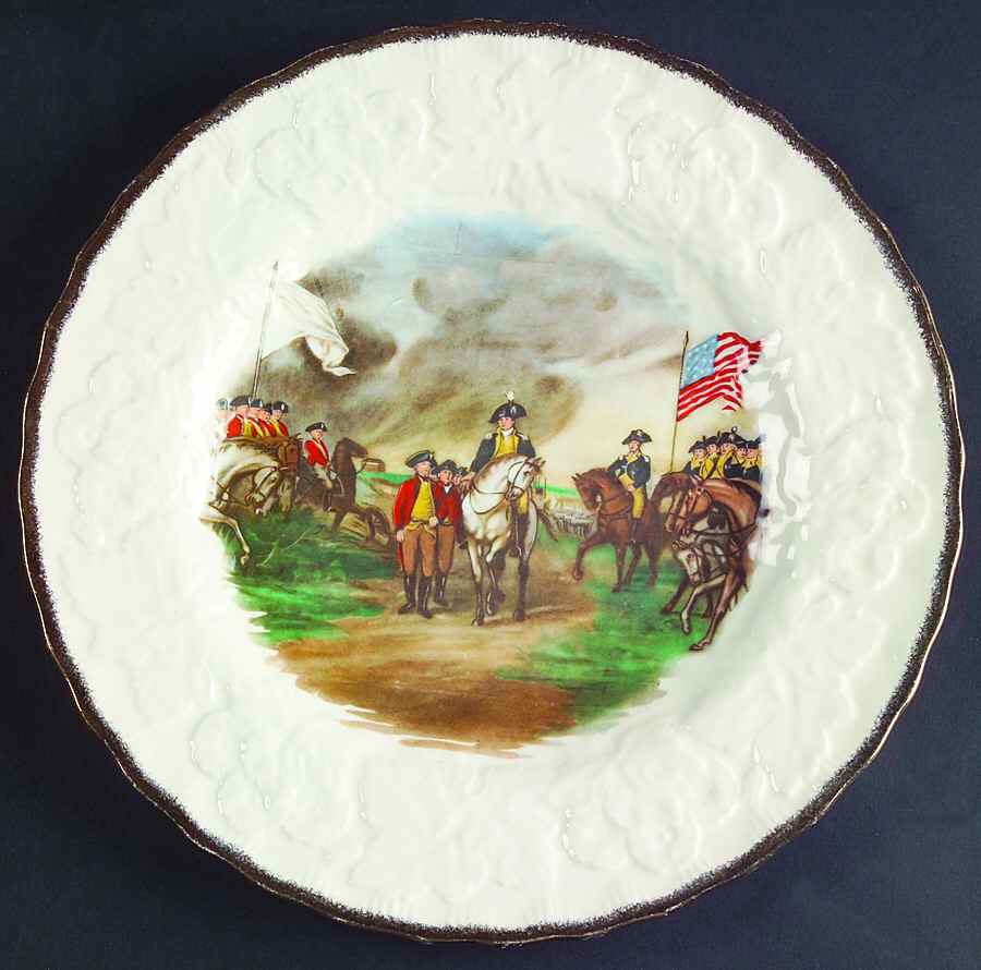 MEA209 Luncheon Plate by Alfred Meakin-1