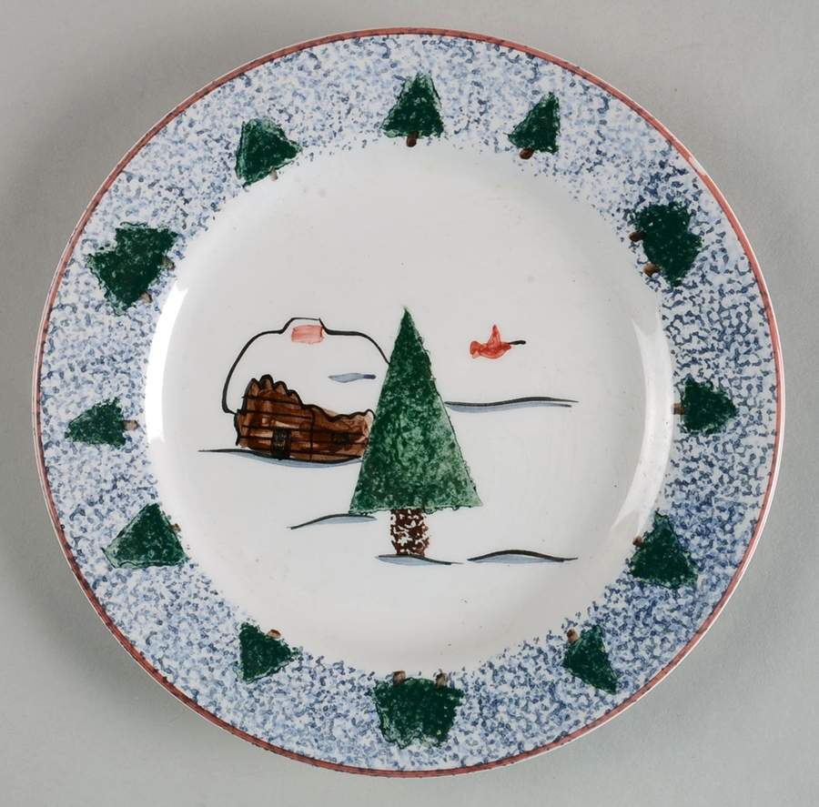 Hudson Bay Salad Plate by Meiwa-1