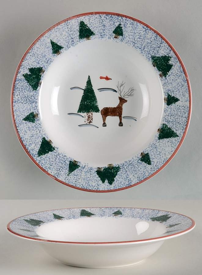 Hudson Bay Rim Soup Bowl by Meiwa-1