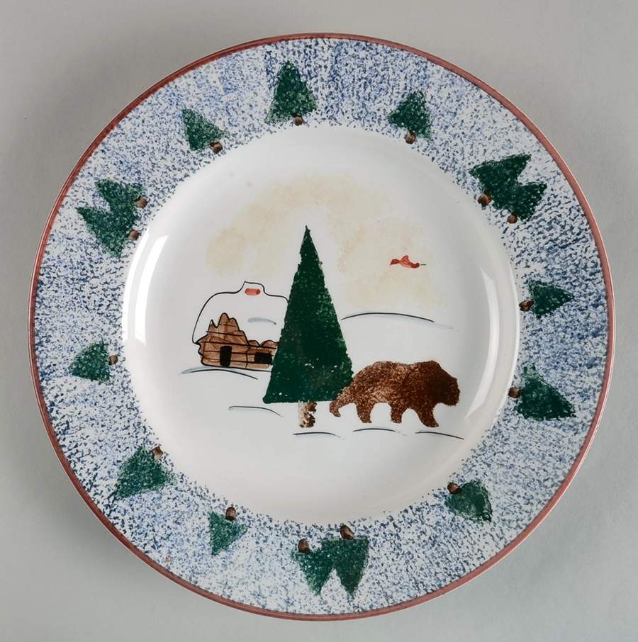 Hudson Bay Dinner Plate by Meiwa-1