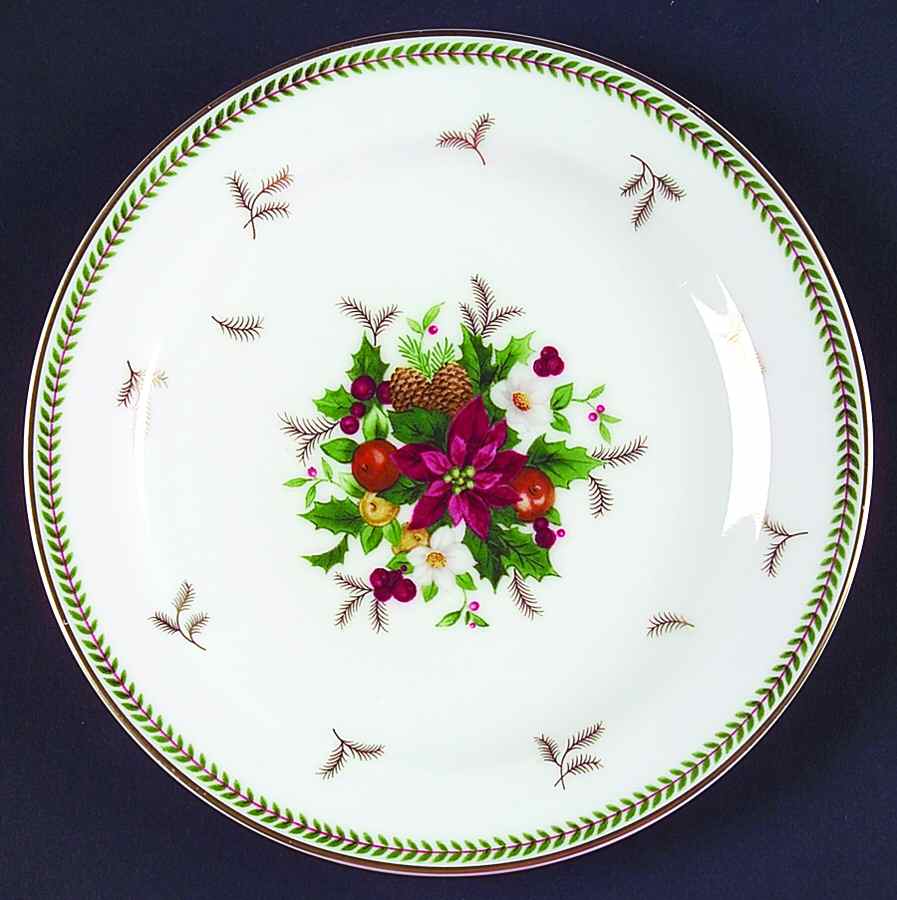 Holiday Delight Salad Plate by Mikasa-1