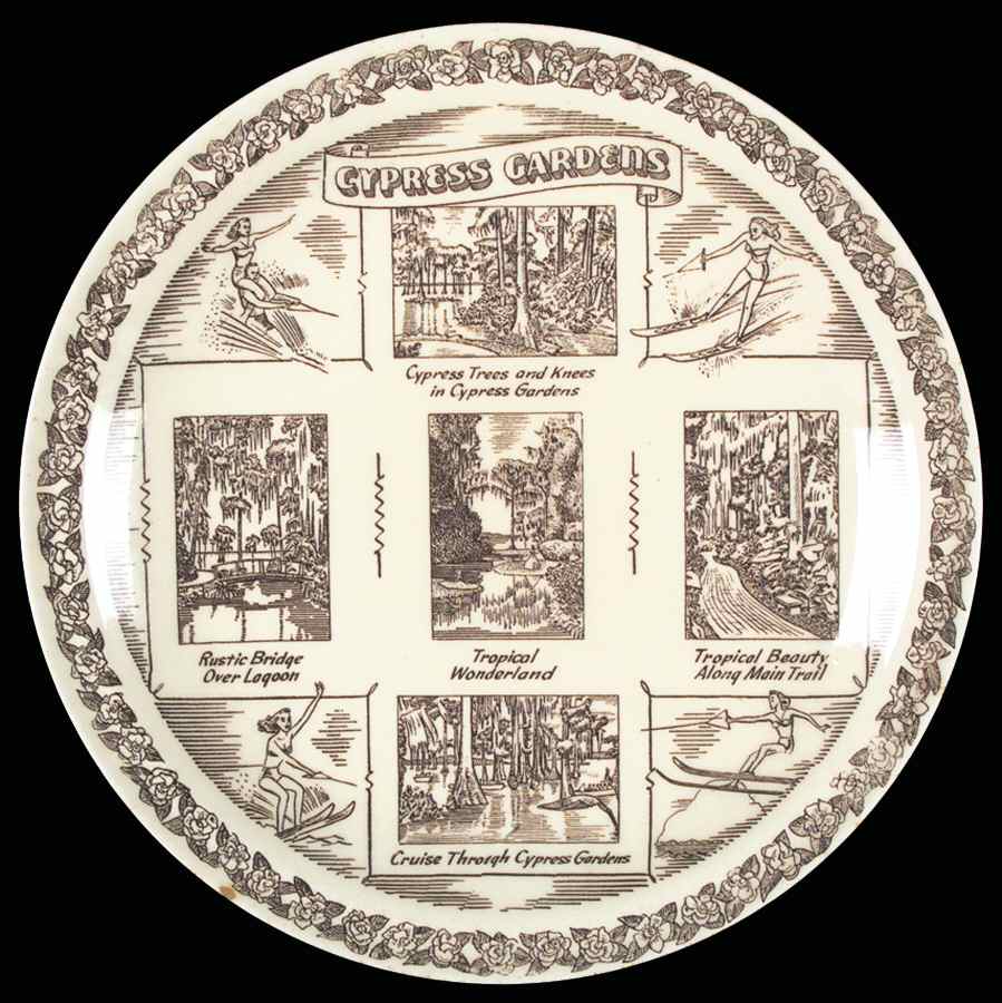 CYPRESS GARDENS Dinner Plate by Metlox - Poppytrail - Vernon-1